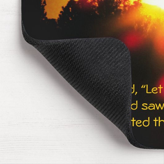 Laat er lichte genesis 1 zijn: 3-4 muismat (Hoek)