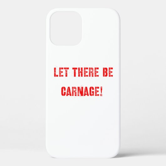 Laat Er Slachting Zijn Case-Mate iPhone Case (Achterkant)