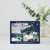 Laat er vrede op aarde zijn briefkaart (Staand voorkant)