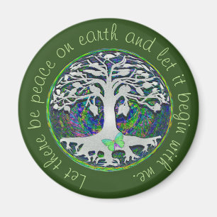 Laat er vrede op aarde zijn magneet