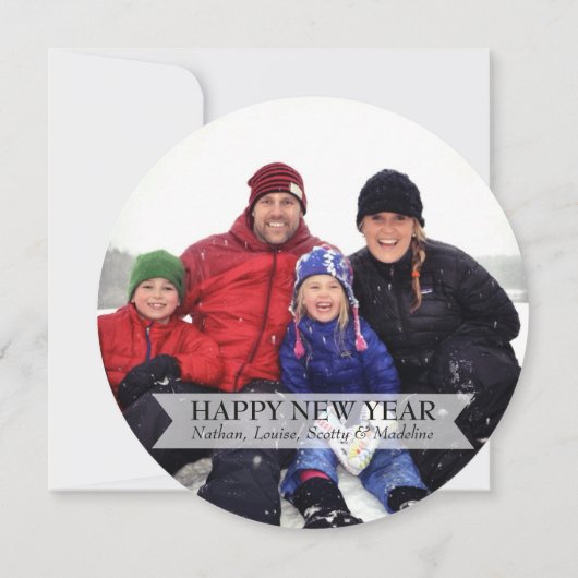 Laat er vrede zijn op aarde Aangepaste foto Feestdagenkaart (Achterkant)