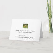 Laat er vrede zijn op aarde... kaart (Achterkant)