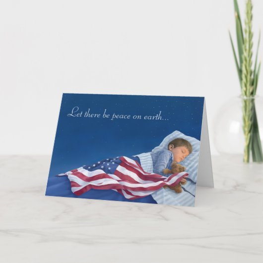 Laat er vrede zijn op aarde... kaart (Voorkant)