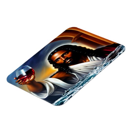 Laat er Wijn Christelijk Kunstmagneet zijn Magneet (Linkerzijde)