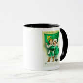 Laat Erin Couple herinneren die een vlag houdt Mok (Voorkant rechts)