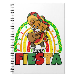 Laat Fiesta Dog Notitieboek