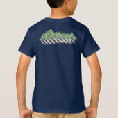 Laat foto lijst achter t-shirt (Achterkant)