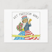 Laat Freedom Inspirerend Briefkaart rinkelen (Voorkant)