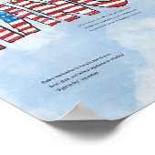 Laat Freedom Poster hangen (Hoek)