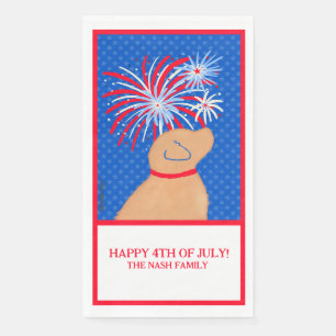 Laat Freedom Ring Gele Hondendoek Gastenhanddoek Servet