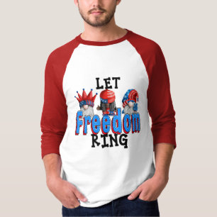 Laat Freedom Ring Gnomes T-shirt