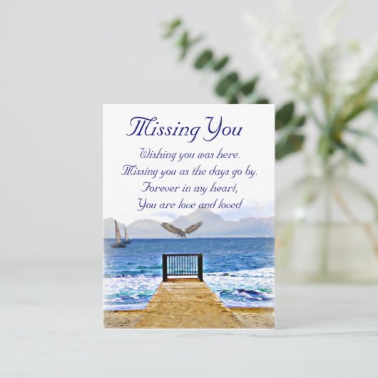 Laat gaan!_ briefkaart (Staand voorkant)