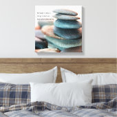 Laat gaan gewikkeld canvas kunst (Insitu (Slaapkamer))