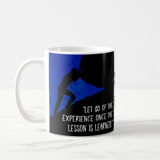 "Laat gaan" Koffiemok (Links)