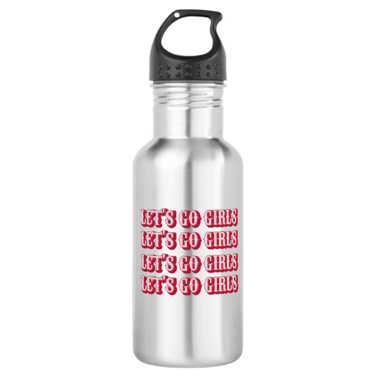 Laat gaan meisje 2 waterfles  (Voorkant)
