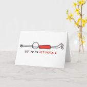 LAAT GAAN OF KRIJGEN. KAART (Gele Bloem)