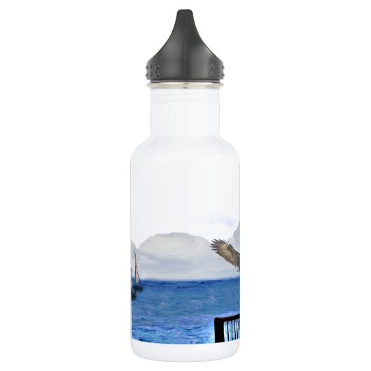 Laat gaan!_ waterfles  (Links)