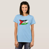 Laat Gaza leven T-shirt (Voorkant volledig)