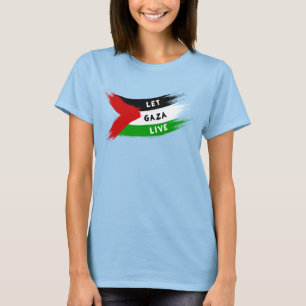 Laat Gaza leven T-shirt