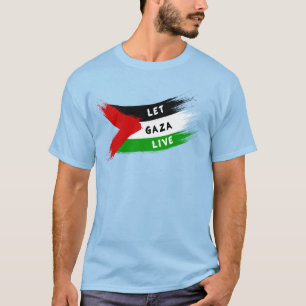 Laat Gaza leven T-shirt