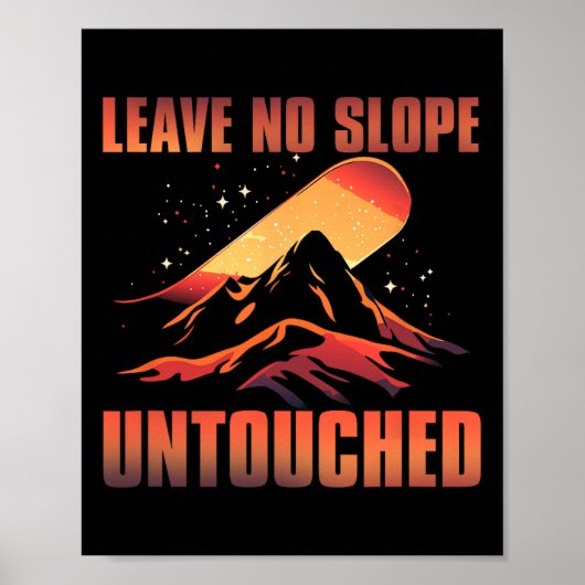 Laat geen helling onaangeroerd poster (Voorkant)