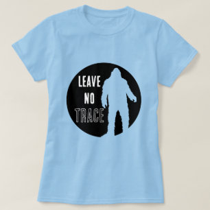 Laat geen spoor achter Bigfoot T-shirt
