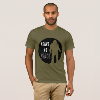 Laat geen spoor achter Bigfoot T-shirt