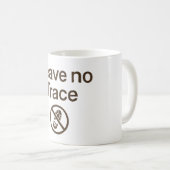Laat geen sporen achter koffiemok (Voorkant rechts)