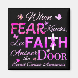 Laat GELOOF de deur beantwoorden Magneet