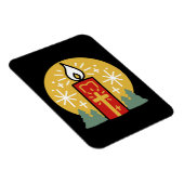 Laat geloof je helderste ster kaars kunst zijn magneet (Rechterzijde)