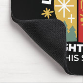 Laat geloof je helderste ster kaars kunst zijn muismat (Hoek)