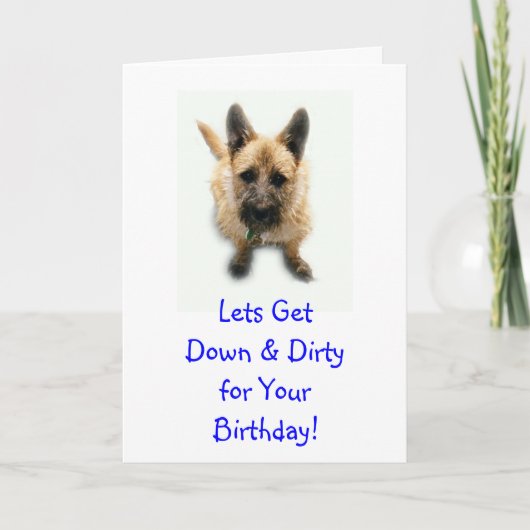 Laat GetDown & Dirtyfor YourBirthday! Kaart (Voorkant)