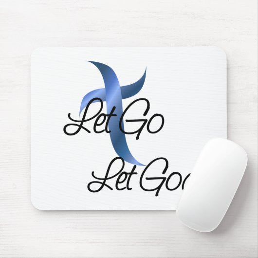 Laat God Christelijk gaan Muismat (Met muis)