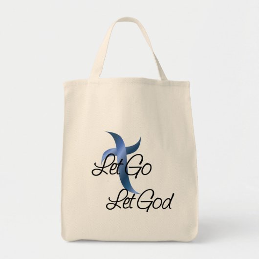 Laat God Christelijk gaan Tote Bag (Voorkant)
