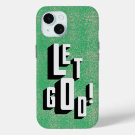 Laat God Christelijk Geloof iPhone 15 Case