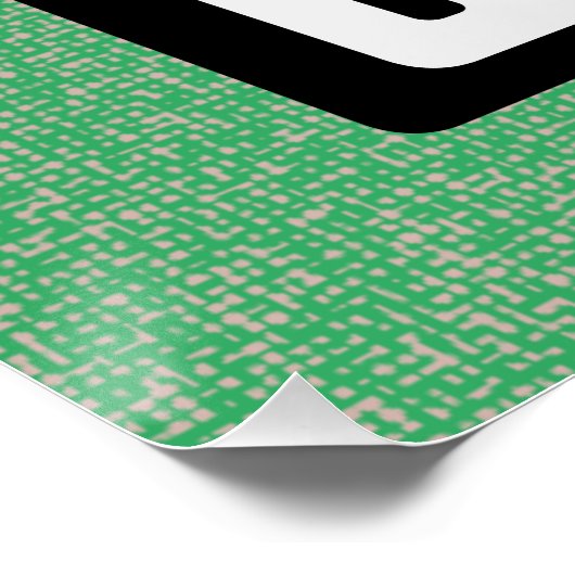 Laat God Christelijk Geloof Perfect Poster (Hoek)