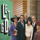 Laat God Christelijk Geloof Spandoek