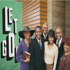 Laat God Christelijk Geloof Spandoek