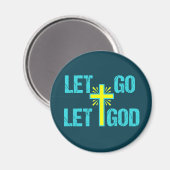 Laat God Christelijke het Inspirerend Citaat van h Magneet (Voorkant / Achterkant)