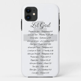 Laat God de Schrift inspireren Case-Mate iPhone Case