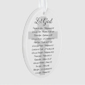 Laat God de Schrift inspireren Ornament (voorkant)