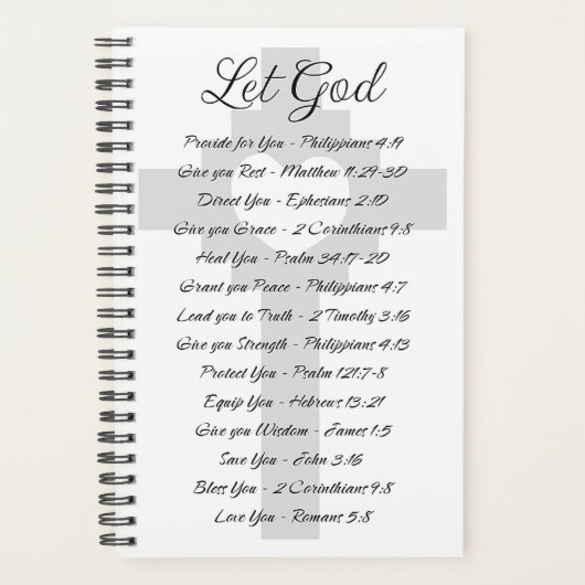 Laat God de Schrift inspireren Planner (Voorkant)