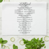 Laat God de Schrift inspireren Theedoek (Gevouwen)