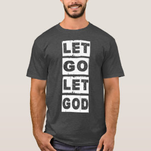 Laat God God, God Faith Hope en JesusMerc. T-shirt