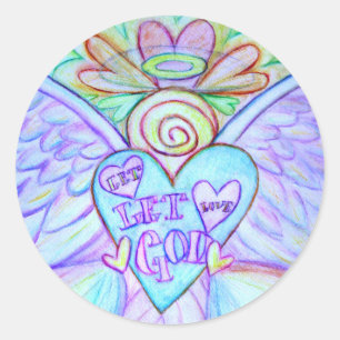 Laat God Guardian Angel Stickers nemen.
