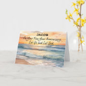 Laat God herstel vijf jaar Jubileum los Kaart (Gele Bloem)