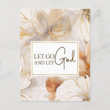 Laat God het Inspirerend citaat Christelijk