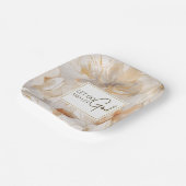 Laat God het Inspirerend citaat Christelijk Papieren Bordje (Gebogen)