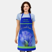 Laat God Inspirerend gepersonaliseerd gaan Schort (Gedragen)