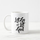 Laat God koffie mok los. (Links)